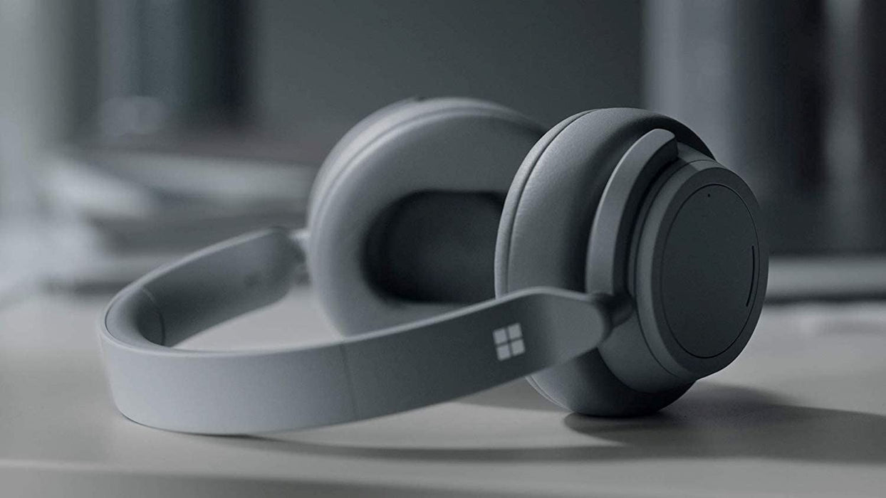 Microsoft Surface Wireless Bluetooth Noise-Cancelling Headphones (Platinum)