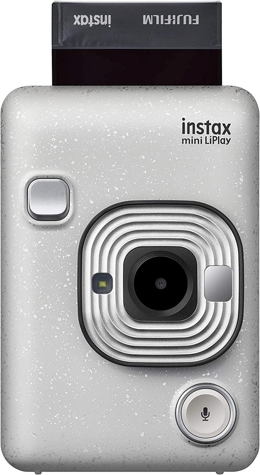 Instax Mini Liplay Digital Hybrid Camera, STONE WHITE