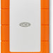 Lacie Rugged Mini, 1TB, 2.5", Portable External Hard Drive, for PC and Mac, Shock, Drop and Pressure Resistant, 2 Year Rescue Services (LAC301558)