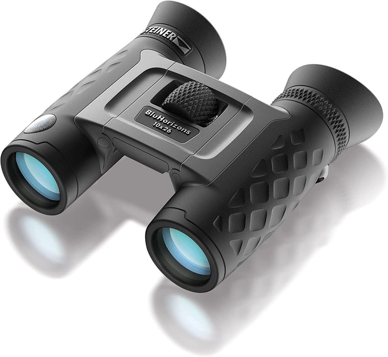 Steiner Bluhorizons 10X26 Binoculars - Sun Protection for the Eyes, Compact, Lightweight Design - Perfect for the Beach, at Sea and for Outdoor Activities