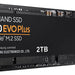 Samsung 970 EVO plus 2 TB Pcie Nvme M.2 (2280) Internal Solid State Drive (SSD) (MZ-V7S2T0) , Black