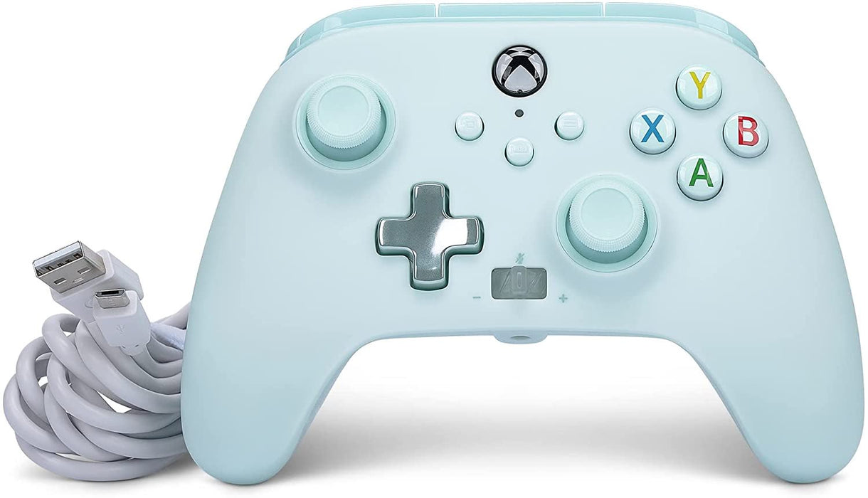 Powera Enhanced Wired Controller for Xbox Series X|S - Cotton Candy Blue