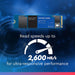 WD_BLUE SN550 2TB M.2 2280 Pcie Gen3 Nvme up to 2600 Mb/S Read Speed