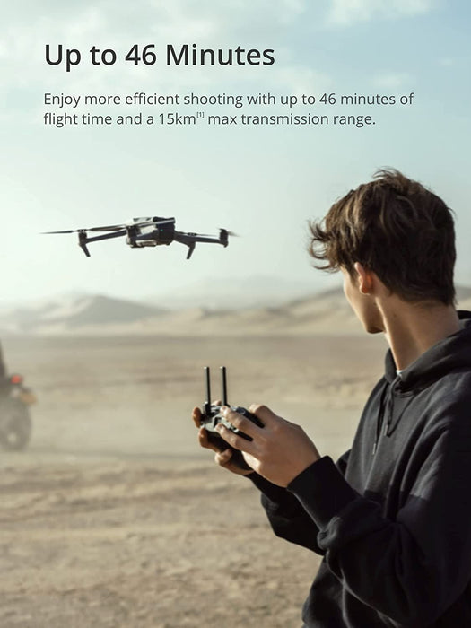 DJI Mavic 3 Fly More Combo - Camera Drone with 4/3 CMOS Hasselblad Camera, 5.1K Video, Omnidirectional Obstacle Sensing, 46-Min Flight, Advanced Auto Return, Max 15Km Video Transmission