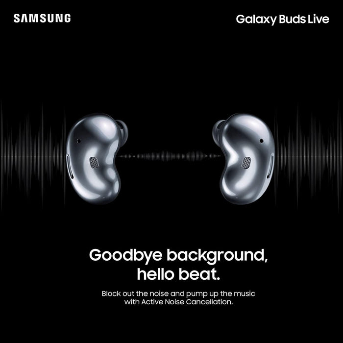 Samsung Galaxy Buds Live Wireless Earphones Mystic Black (UK Version)