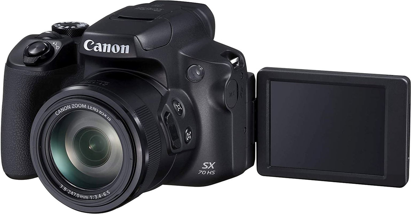 Canon Powershot SX70 HS, Black
