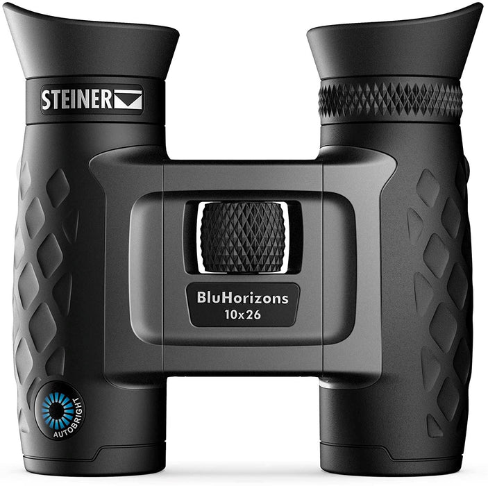 Steiner Bluhorizons 10X26 Binoculars - Sun Protection for the Eyes, Compact, Lightweight Design - Perfect for the Beach, at Sea and for Outdoor Activities