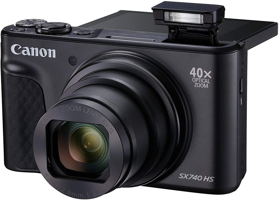 Canon SX740 HS PowerShot - Black