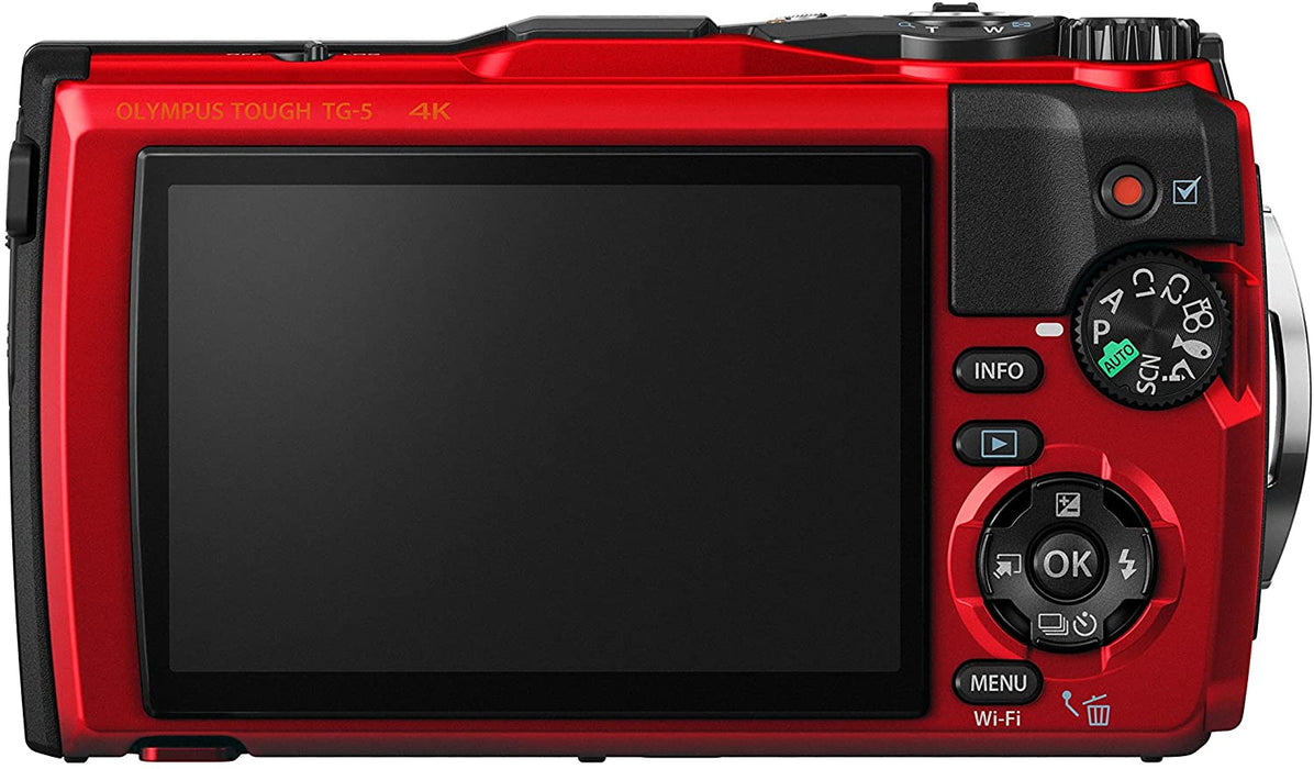 Olympus TG-5 Camera - Red