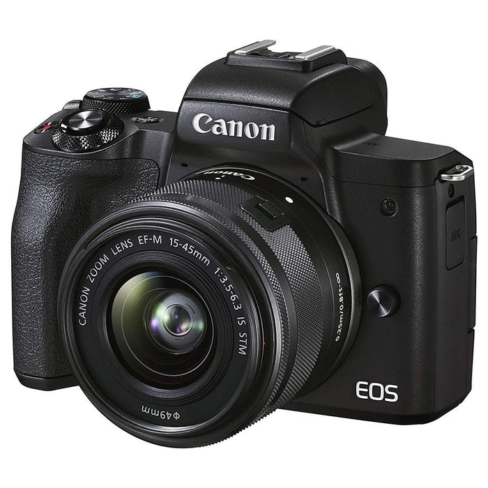 Canon EOS M50 Mark II + EF-M 15-45 mm f/3.5-6.3 IS STM -Black
