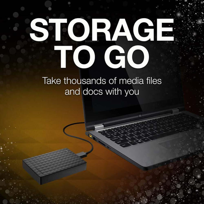 Seagate 5TB Black (STEA5000400) Expansion Portable External Hard Drive - PC / Mac / Xbox / PS4